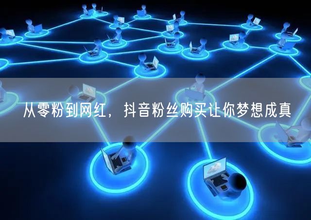 从零粉到网红，抖音粉丝购买让你梦想成真