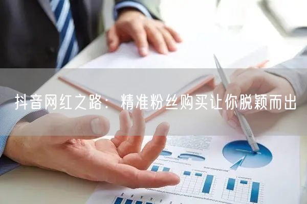 抖音网红之路：精准粉丝购买让你脱颖而出