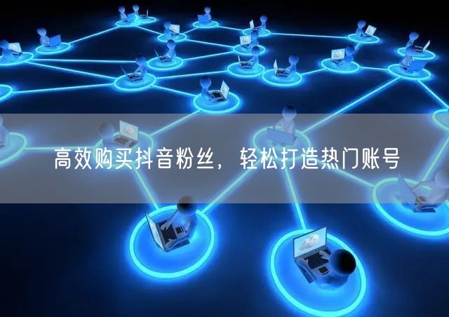 高效购买抖音粉丝，轻松打造热门账号