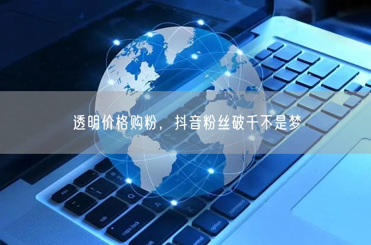 透明价格购粉，抖音粉丝破千不是梦