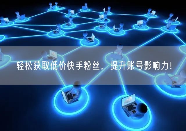 轻松获取低价快手粉丝，提升账号影响力！