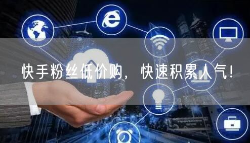 快手粉丝低价购，快速积累人气！